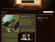Tablet Screenshot of marjoriehayes.com